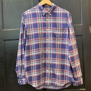 Men’s Supreme Woven Cotton Flannel Size Large